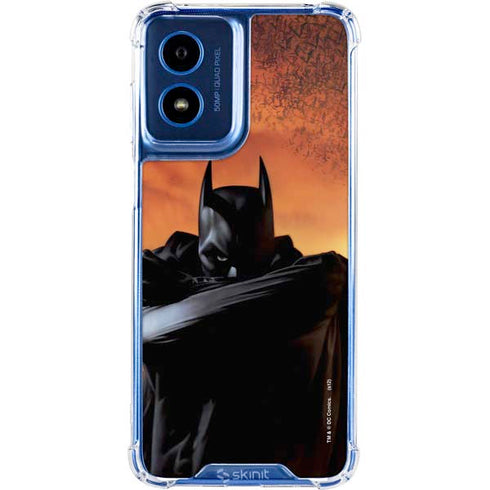 DC Comics Batman Begins Art Moto G 5G (2024) Clear Case